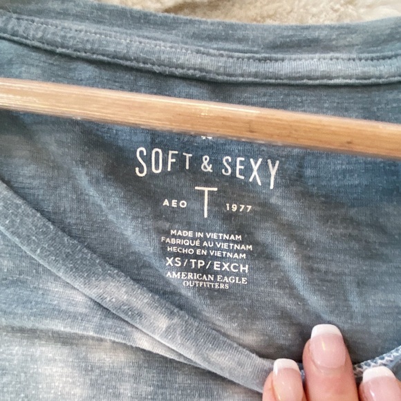 tie dye american eagle soft & sexy tee - Picture 2 of 2